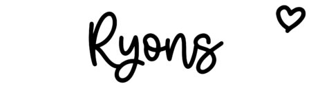 About the baby name Ryons, at Click Baby Names.com