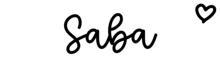 About the baby name Saba, at Click Baby Names.com