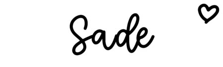 About the baby name Sade, at Click Baby Names.com