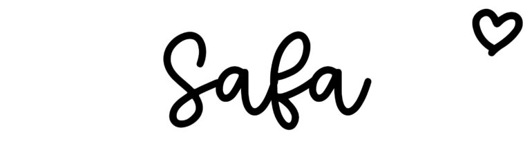 About the baby name Safa, at Click Baby Names.com