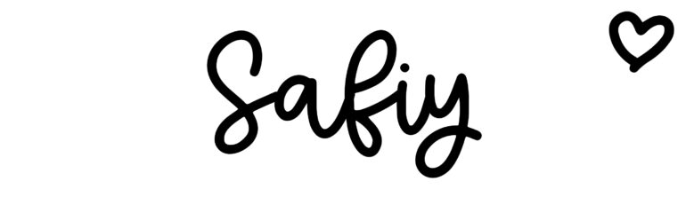 About the baby name Safiy, at Click Baby Names.com