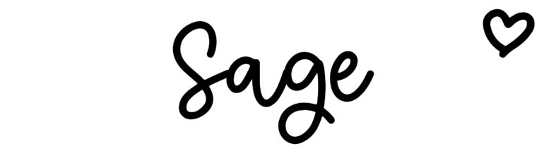 About the baby name Sage, at Click Baby Names.com