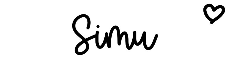 About the baby name Simu, at Click Baby Names.com
