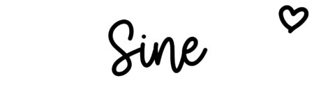 About the baby name Sine, at Click Baby Names.com