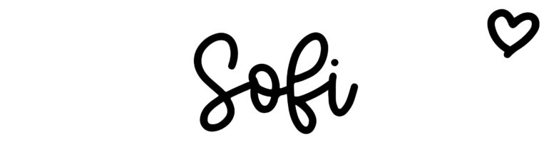 About the baby name Sofi, at Click Baby Names.com
