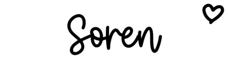 About the baby name Soren, at Click Baby Names.com