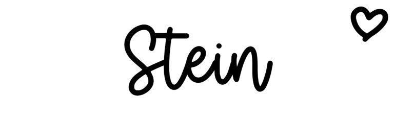 About the baby name Stein, at Click Baby Names.com