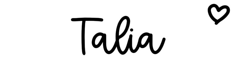About the baby name Talia, at Click Baby Names.com