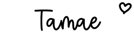 About the baby name Tamae, at Click Baby Names.com