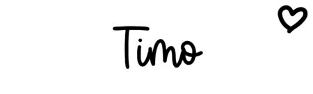 About the baby name Timo, at Click Baby Names.com