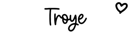 About the baby name Troye, at Click Baby Names.com