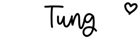 About the baby name Tung, at Click Baby Names.com