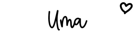 About the baby name Uma, at Click Baby Names.com
