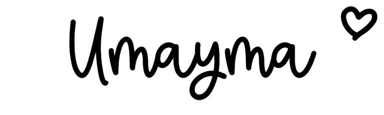 About the baby name Umayma, at Click Baby Names.com