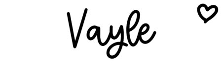 About the baby name Vayle, at Click Baby Names.com