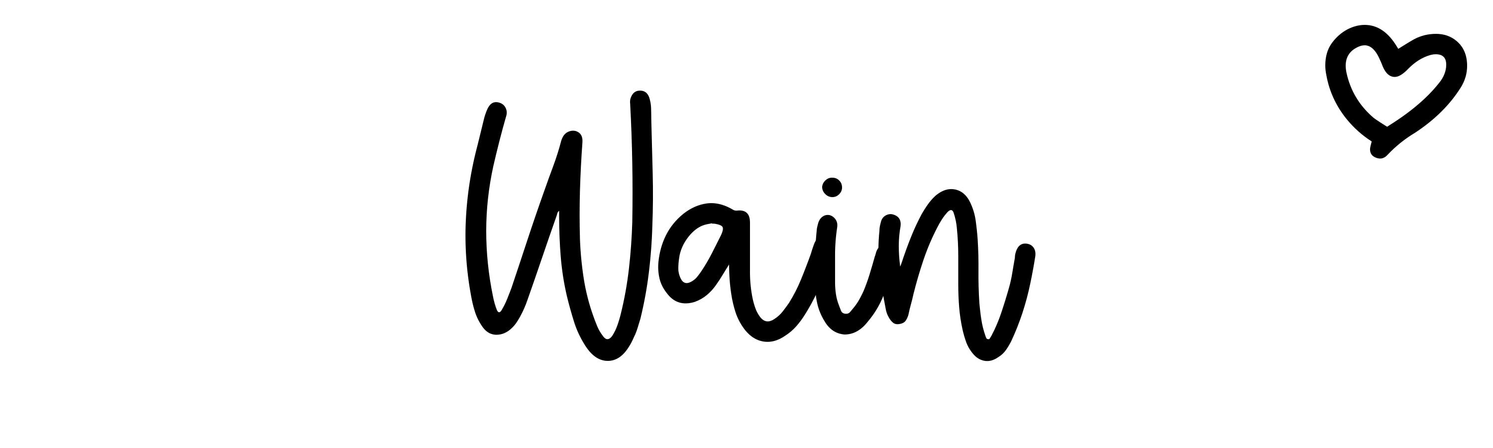 Wain Click Baby Names