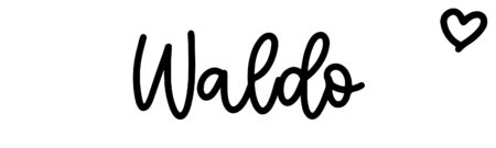 About the baby name Waldo, at Click Baby Names.com