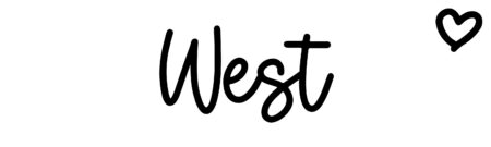 About the baby name West, at Click Baby Names.com