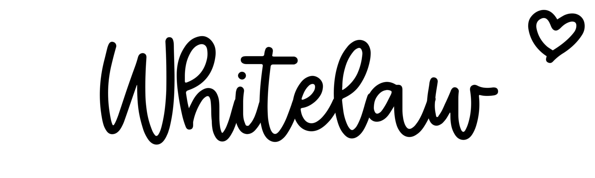 Whitelaw Name meaning, origin, variations and more