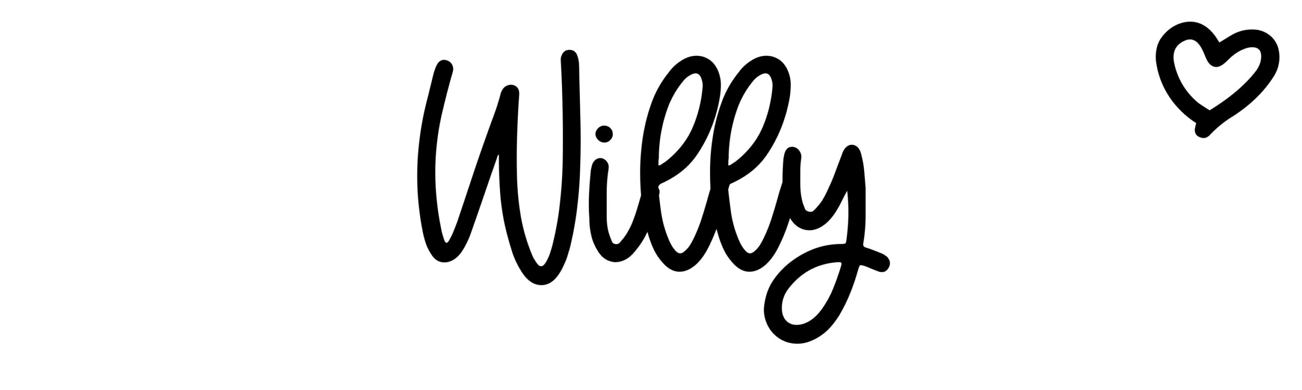 Willy - Name meaning, origin, variations and more