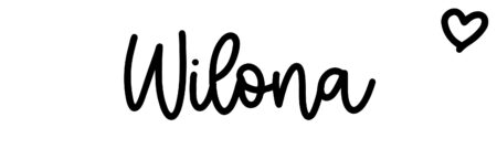 About the baby name Wilona, at Click Baby Names.com