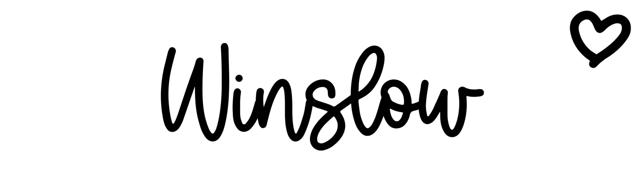 Winslow Name meaning, origin, variations and more