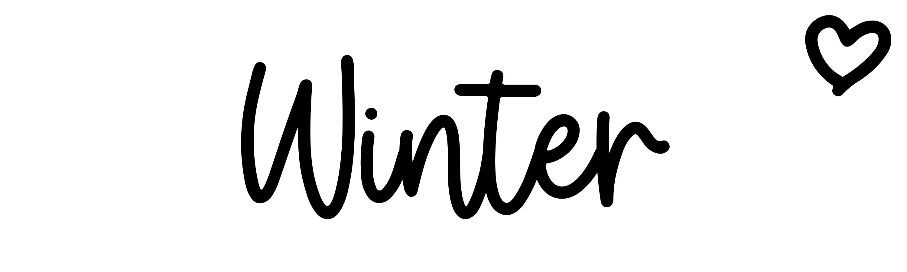 Winter Click Baby Names