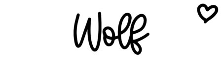About the baby name Wolf, at Click Baby Names.com