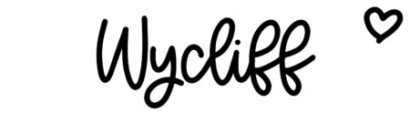 About the baby name Wycliff, at Click Baby Names.com