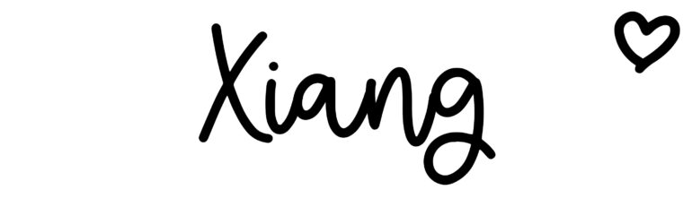 About the baby name Xiang, at Click Baby Names.com
