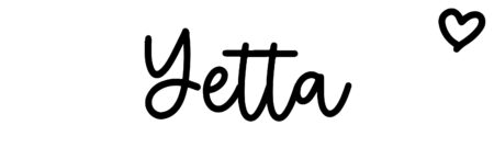 About the baby name Yetta, at Click Baby Names.com