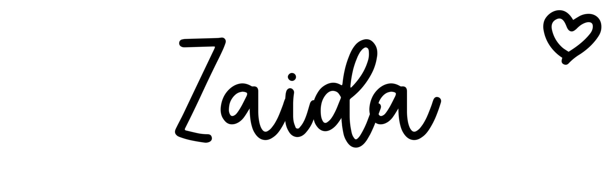 Zaida Name meaning, origin, variations and more