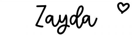 About the baby name Zayda, at Click Baby Names.com