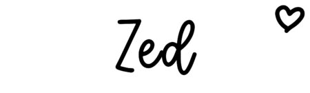 About the baby name Zed, at Click Baby Names.com