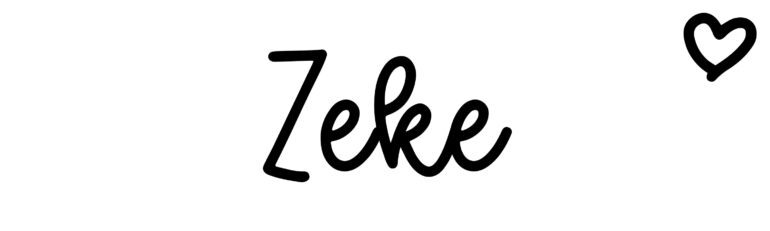 About the baby name Zeke, at Click Baby Names.com