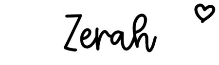 About the baby name Zerah, at Click Baby Names.com