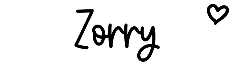 About the baby name Zorry, at Click Baby Names.com